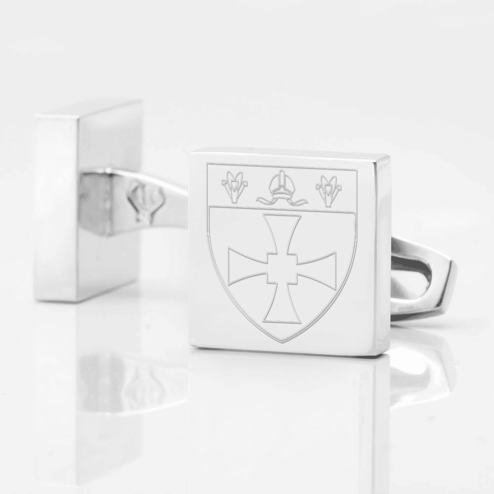 Saint Marys College Silver Cufflinks