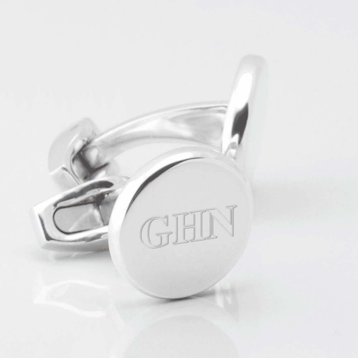 Circle 1 initials mockup
