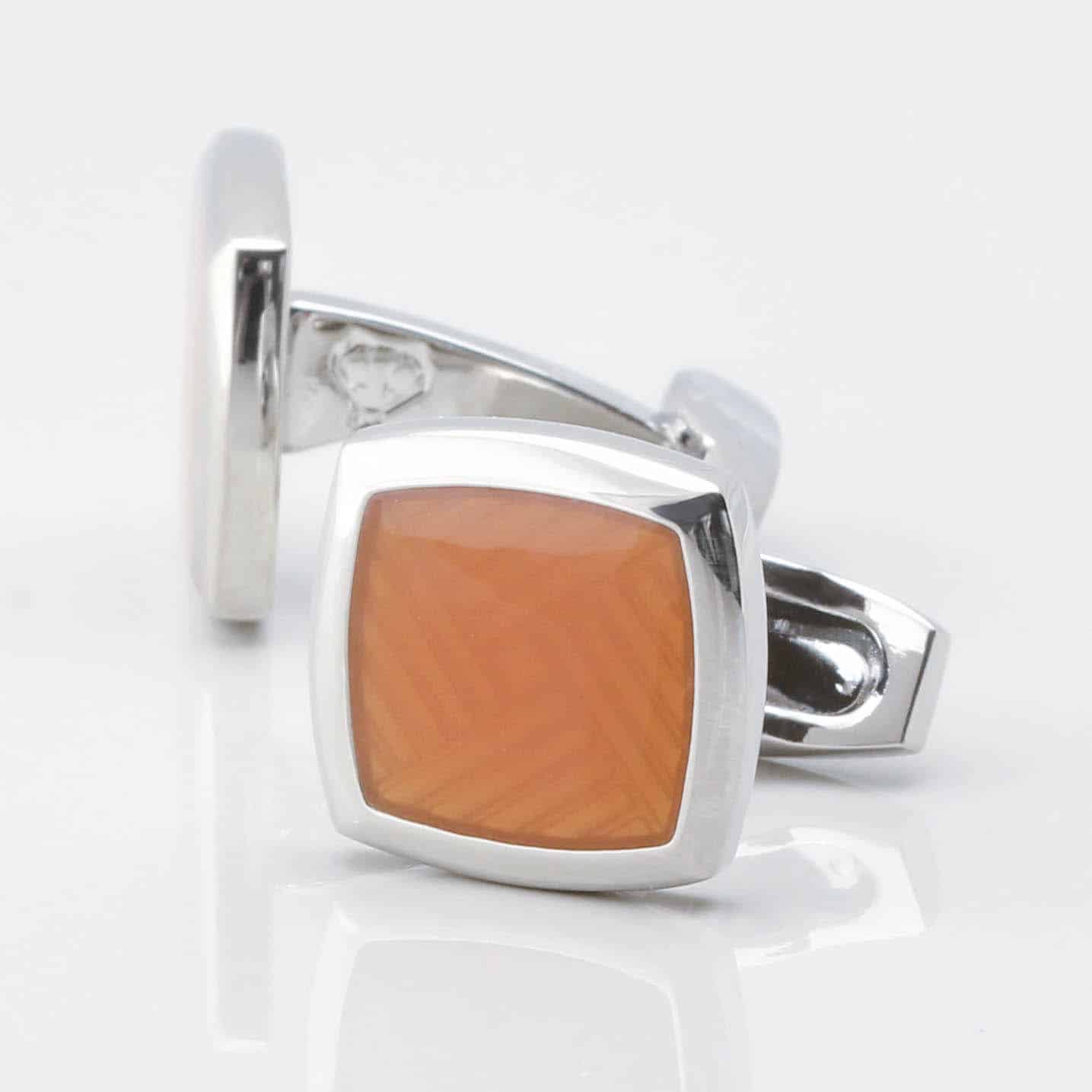 Copper Enamel Cufflinks 3869