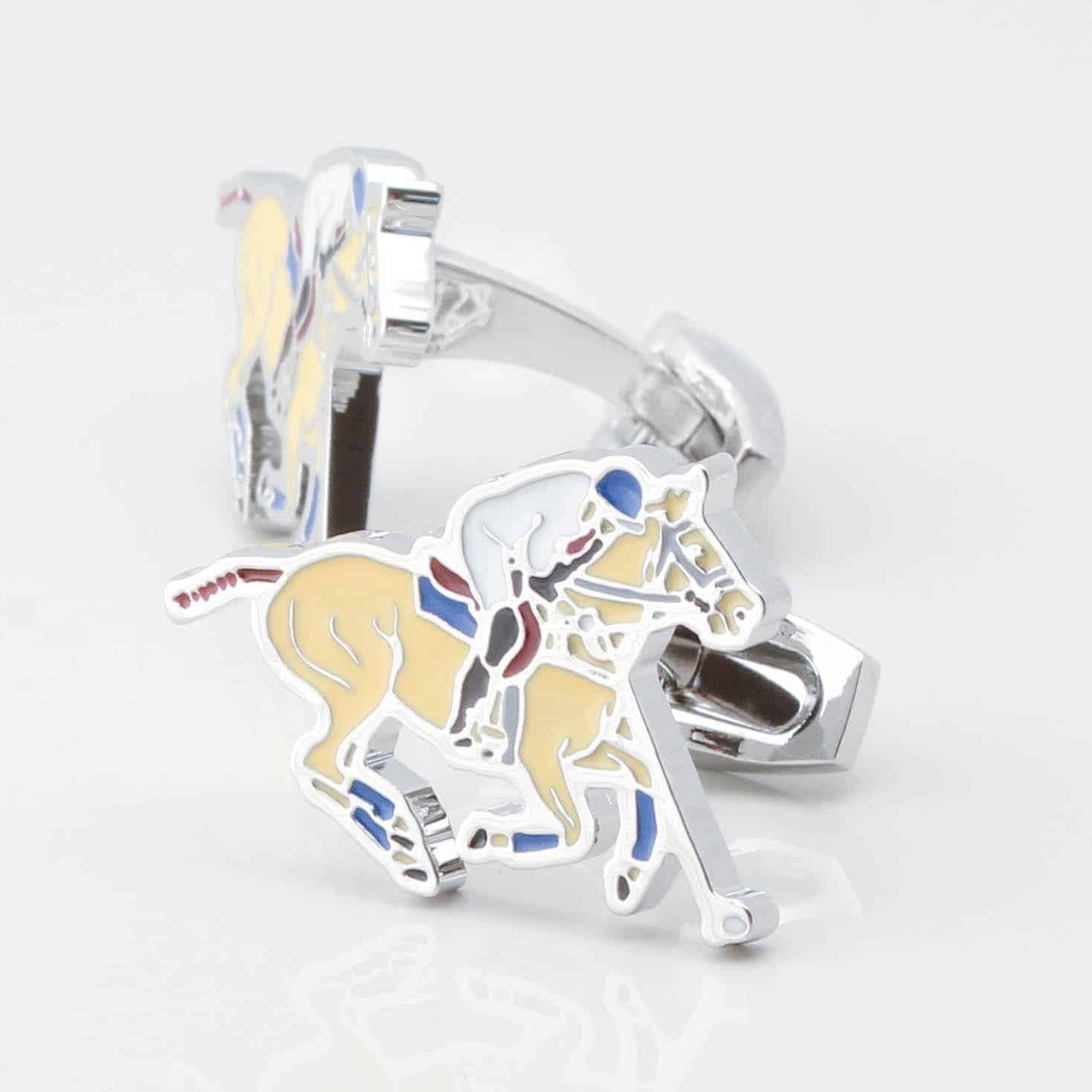 Horse Polo Cufflinks 4392