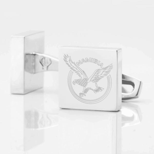Namibia Rugby Engraved Cufflinks