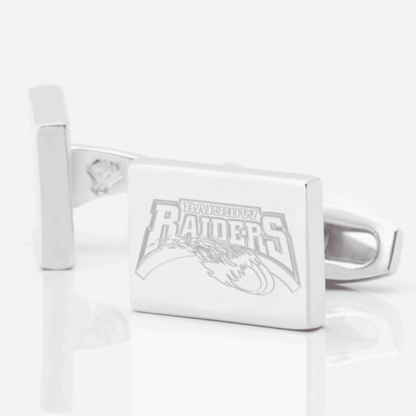 Barrow Raiders Rugby Engraved Cufflinks