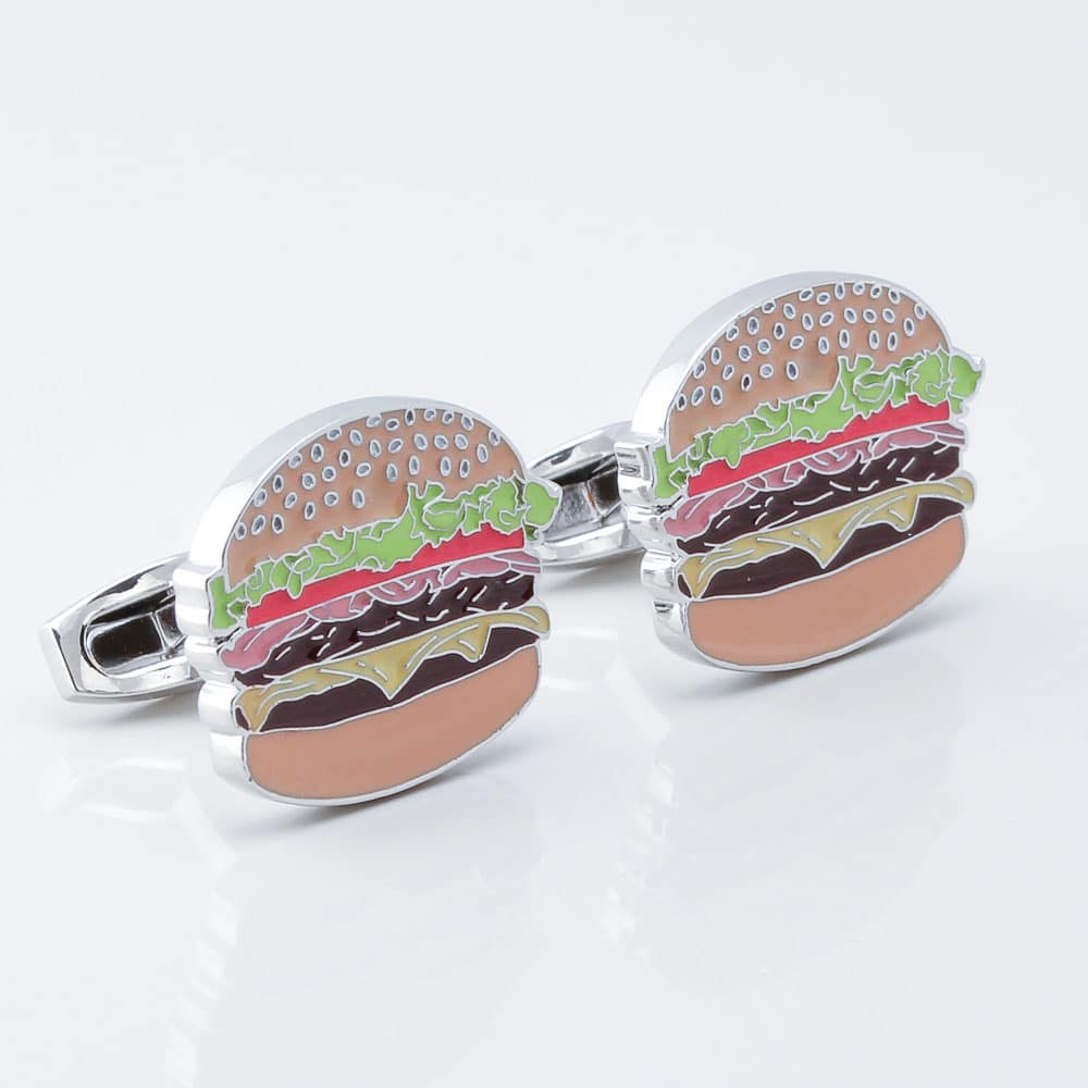 Burger Cufflinks Gallery 4561