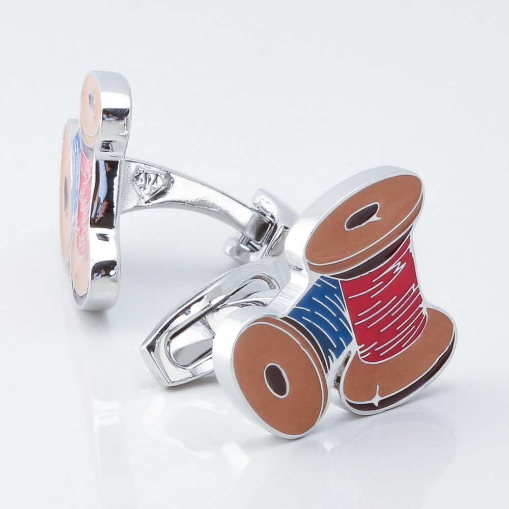 Cotton Reel Cufflinks 4589