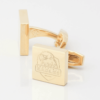 Sheffield Eagles Engraved Gold Cufflinks
