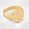 Titans Rugby Engraved Gold Signet Ring e1669214562663