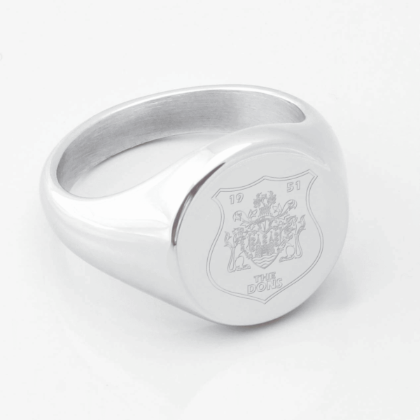 Doncaster Rugby Club Engraved Signet Ring