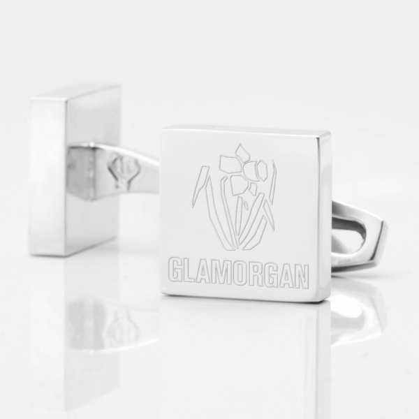 Glamorgan County Cricket Club Engraved Cufflinks