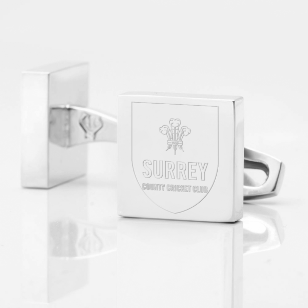 Surrey County Cricket Club Engraved Cufflinks
