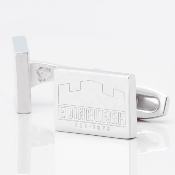 Edinburgh Rugby Engraved Cufflinks