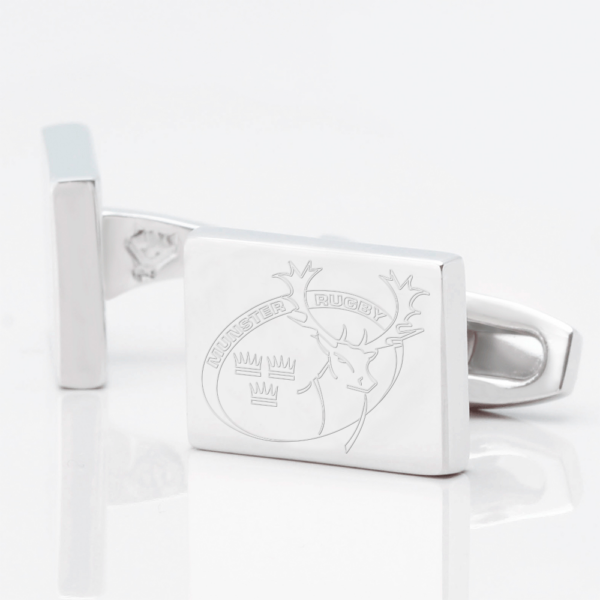 Munster Rugby Engraved Cufflinks