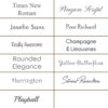 Engraving-Fonts