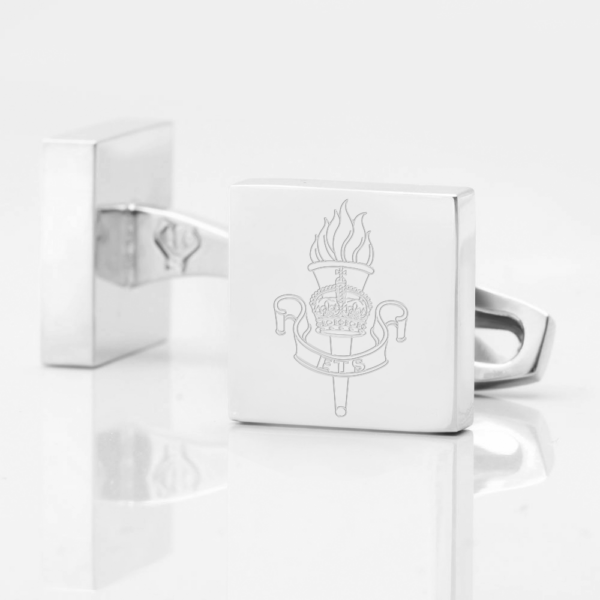 ETS Regiment Engraved Cufflinks