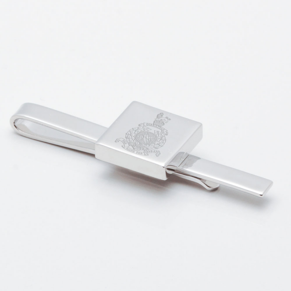 Royal Marines Engraved Tie Slide