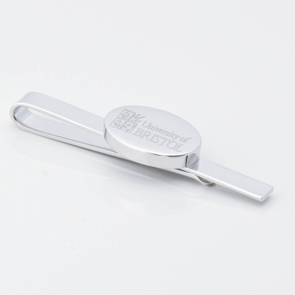 University of Bristol Engraved Tie Slide