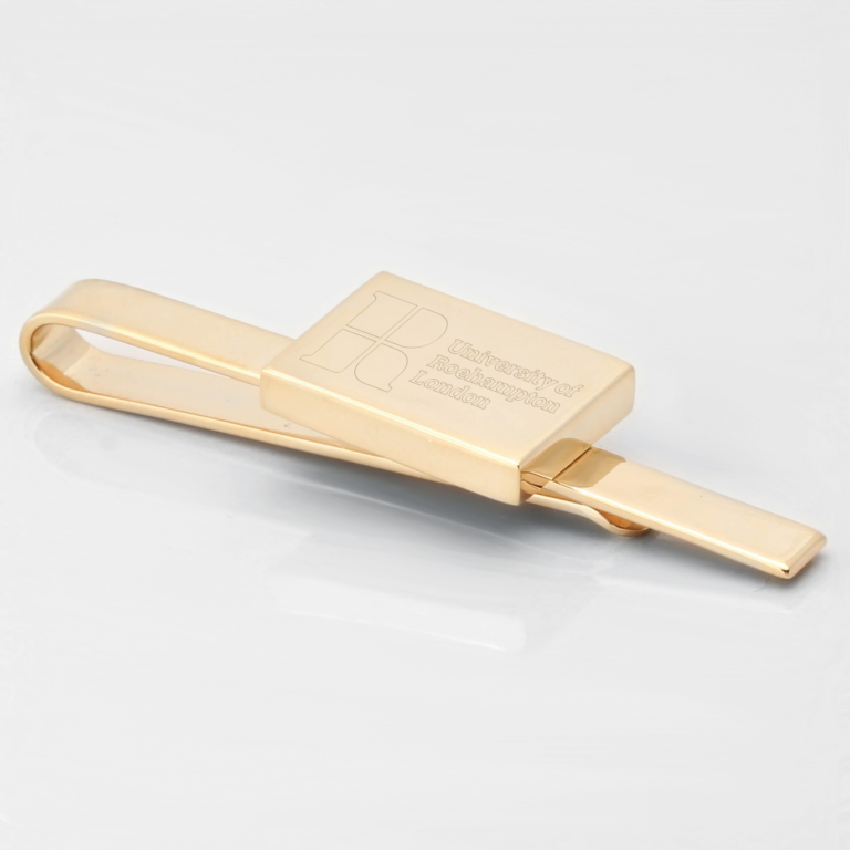 University-of-Roehampton-Engraved-Gold-Tie-Slide