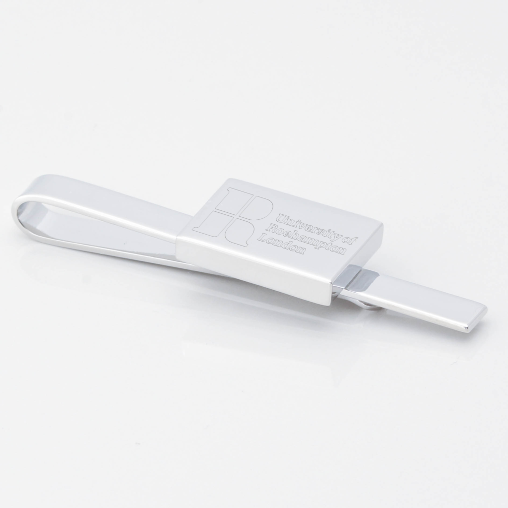 University-of-Roehampton-Engraved-Silver-Tie-Slide