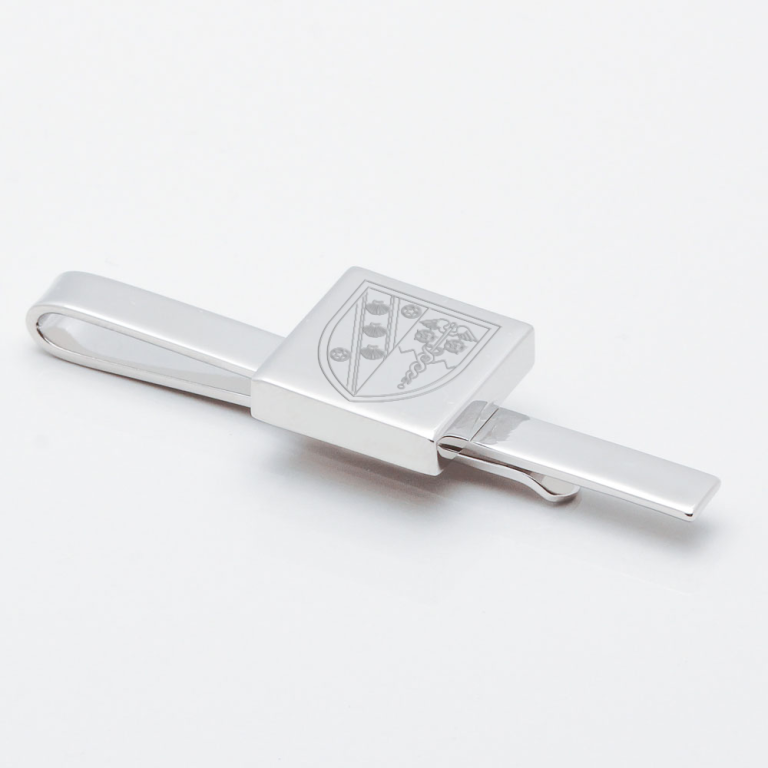 Darwin-College-Engraved-Silver-Tie-Slide