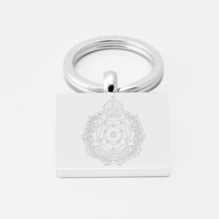 Duke-Of-Lancaster-Regiment-Engraved-Silver-Keyring
