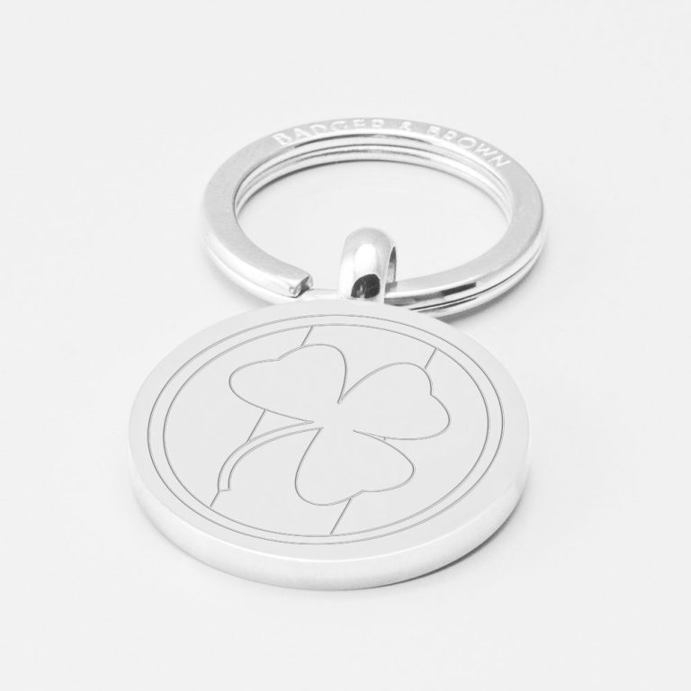 Ireland-Football-Engraved-Silver-Keyring