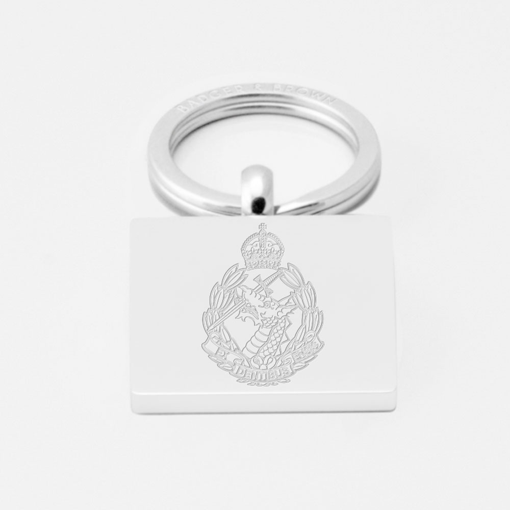 Royal-Army-Dental-Corps-Engraved-Silver-Keyring