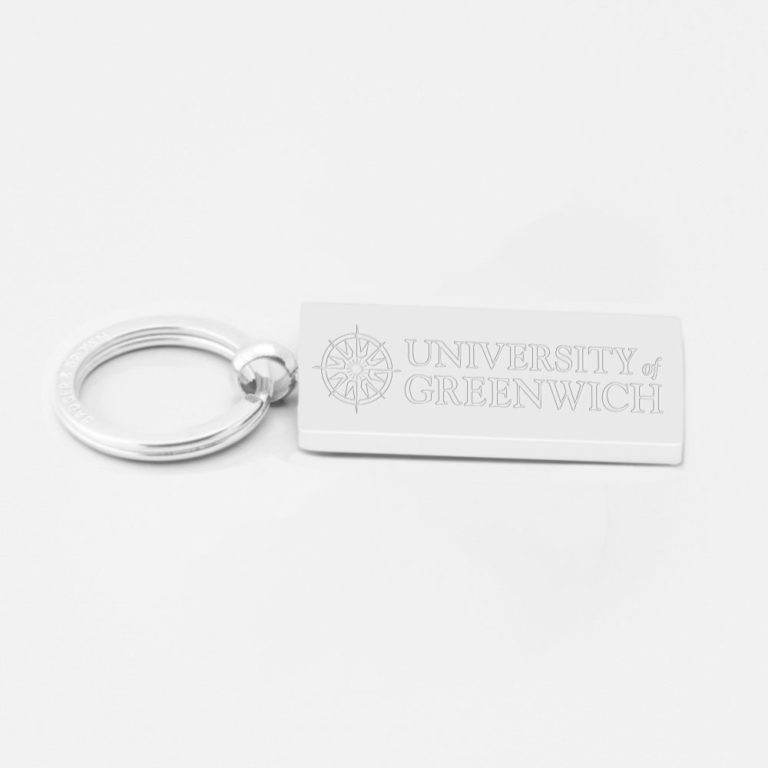 University-Of-Greenwich-Engraved-Silver-Keyring