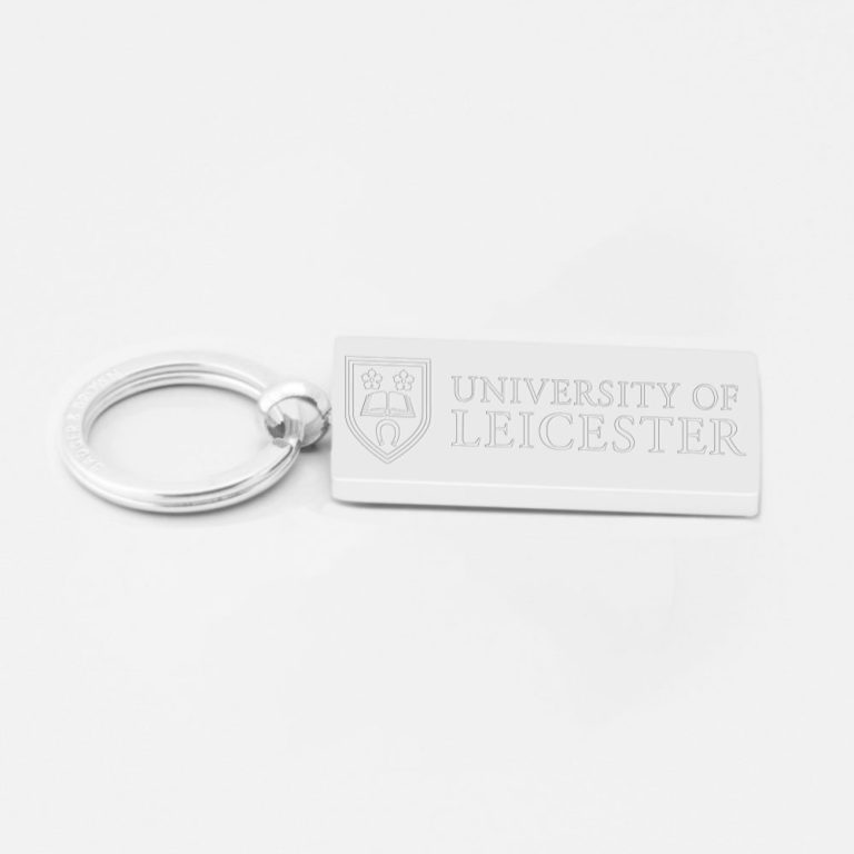University-Of-Leicester-Engraved-Silver-Keyring