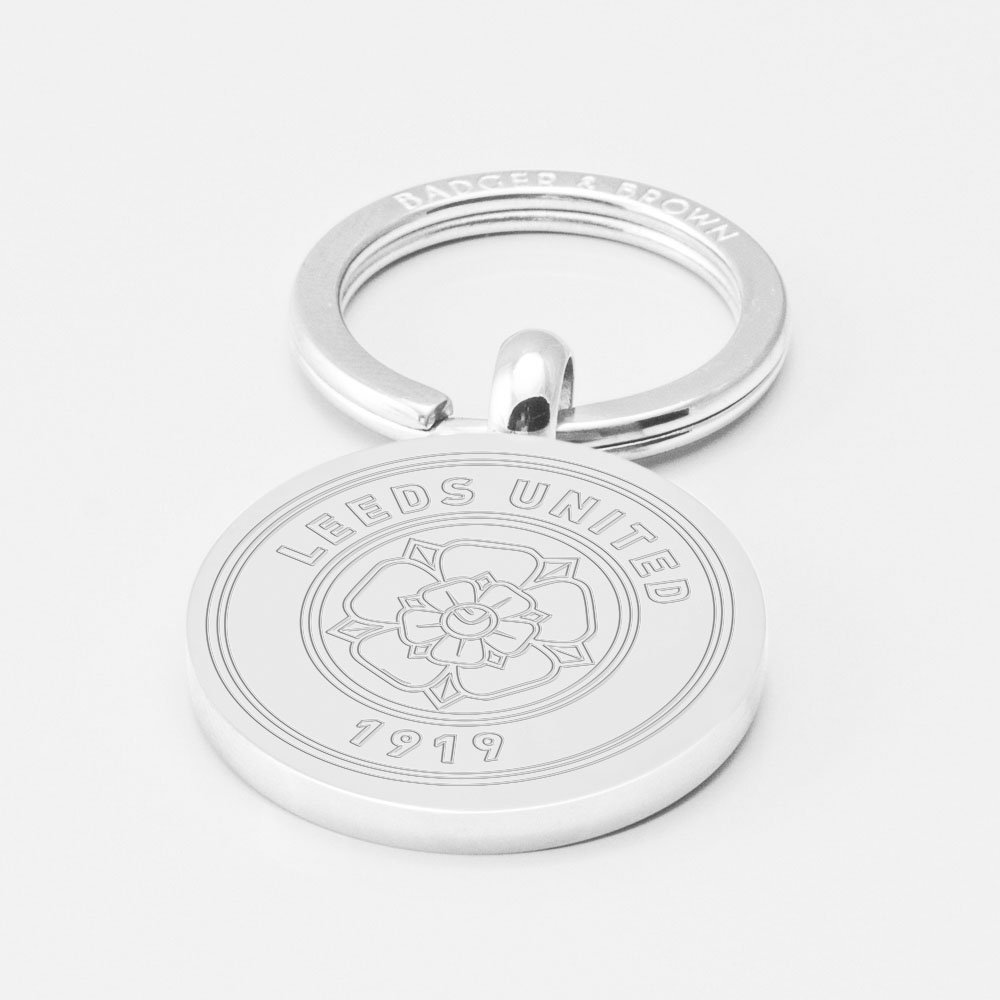 leeds-united-Football-Engraved-Silver-Keyring