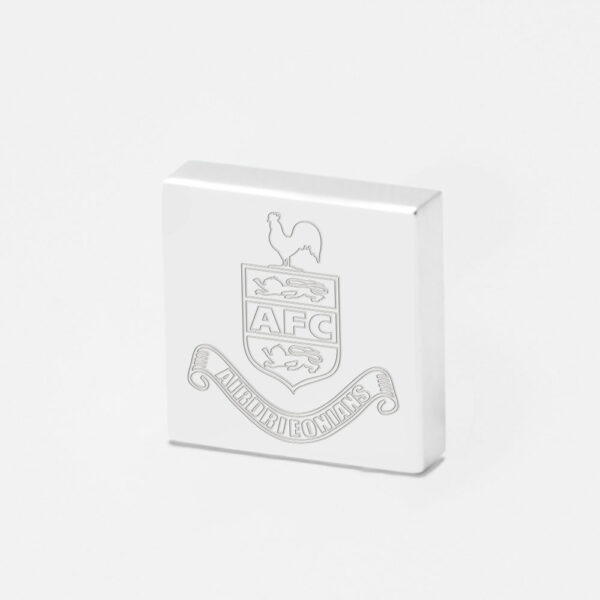 Airdrieonians Football Engraved Lapel Pin