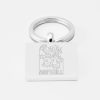 Ampthill Rugby-Engraved-Silver-Keyring