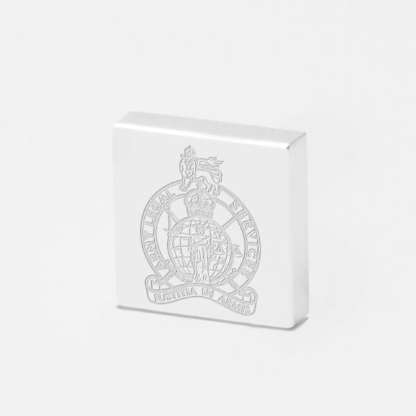 Army Legal Services Engraved Lapel Pin