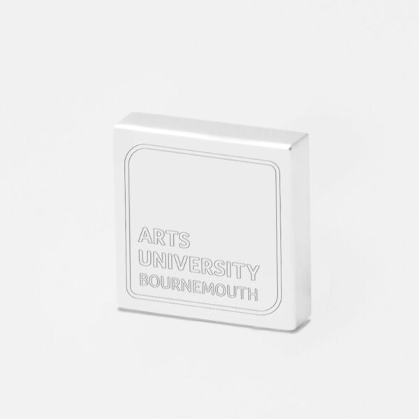 Arts University Bournemouth Engraved Lapel Pin