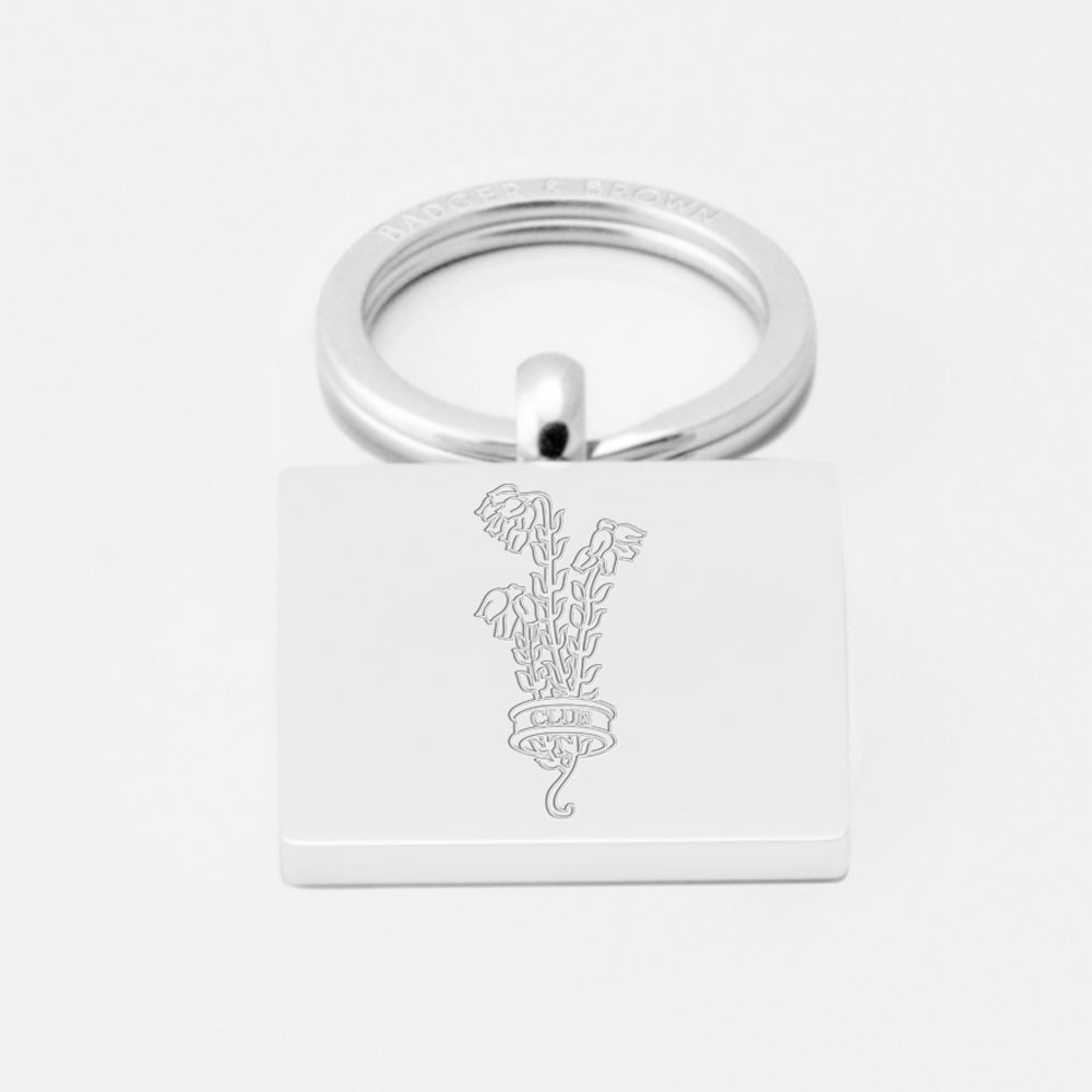 Blackheath Rugby-Engraved-Silver-Keyring