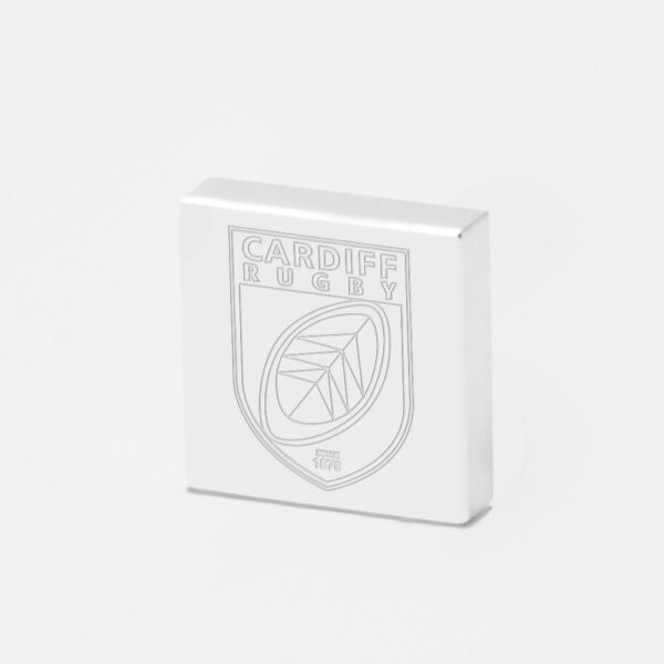 Cardiff Rugby Engraved Lapel Pin