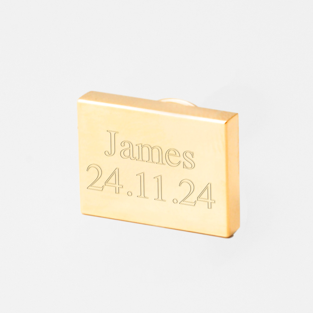 Childrens-name-and-date-gold-Engraved-Lapel-Pin
