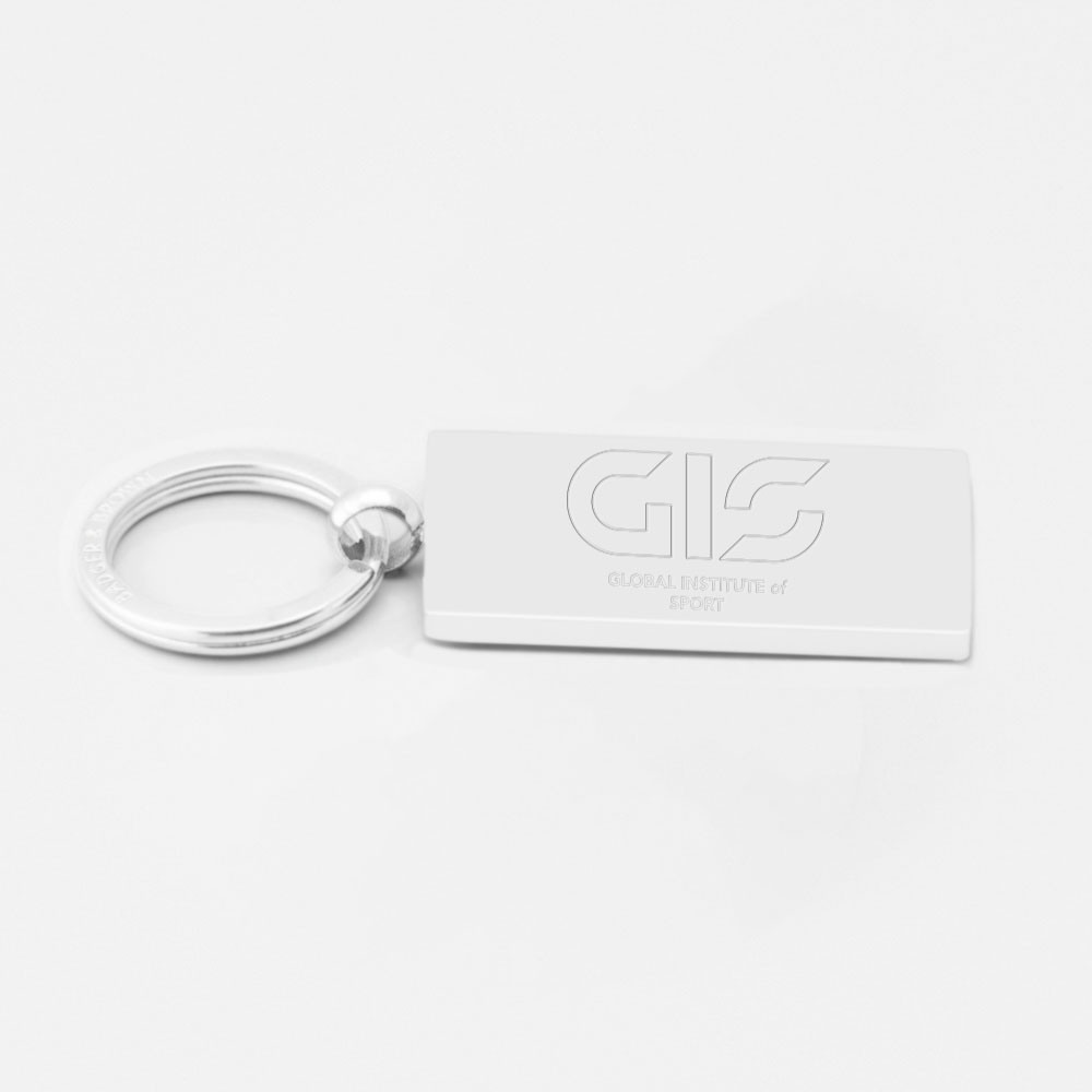 Global Institute Of Sport University Engraved Keyring