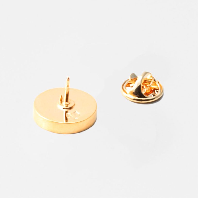 Gold-Circle-Lapel-Pin-Butterfly-Clip