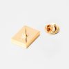 Gold-Rectangle-Lapel-Pin-Butterfly-Clip
