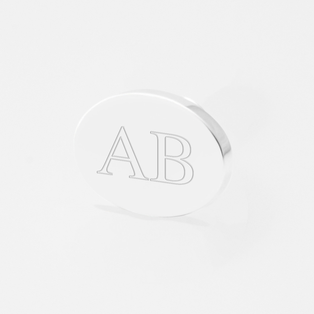 Initials-oval-sterling-silver-Engraved-Lapel-Pin