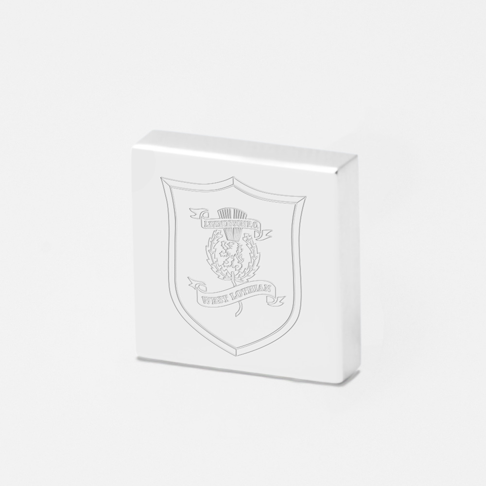 Livingston-Football-Club-Engraved-Lapel-Pin