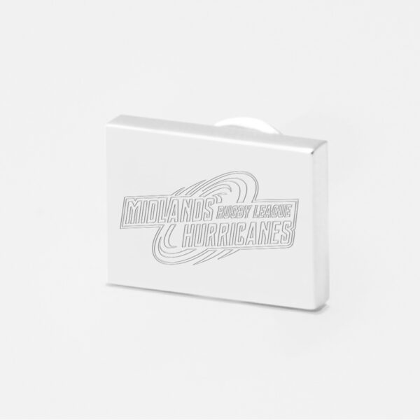 Midlands Hurricanes Rugby Engraved Lapel Pin