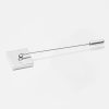 Silver-Square-Lapel-Pin-Long-Clip