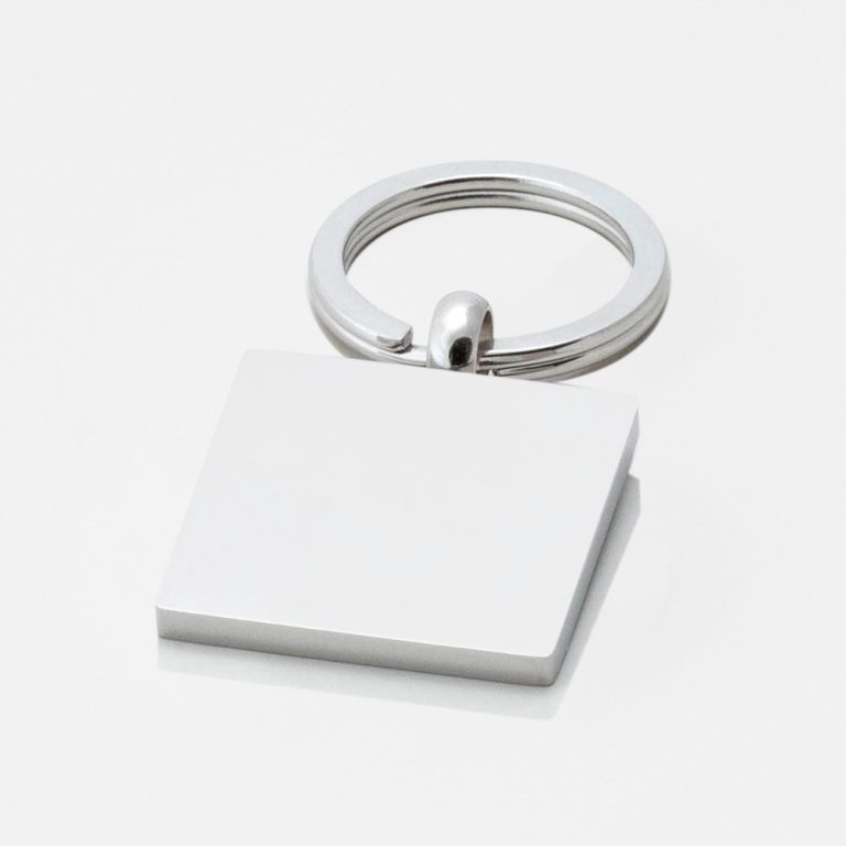 Square keyring back