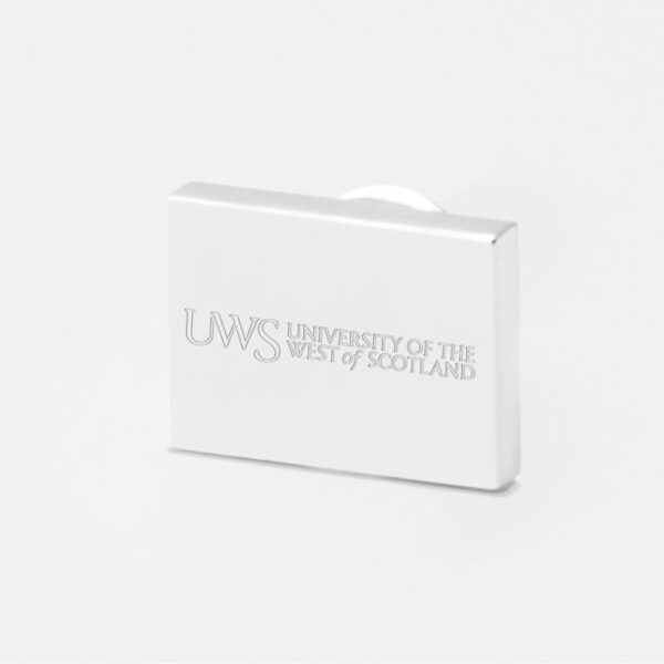 University Of West Scotland Engraved Lapel Pin