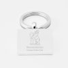 Warwickshire County Cricket Club-Engraved-Silver-Keyring