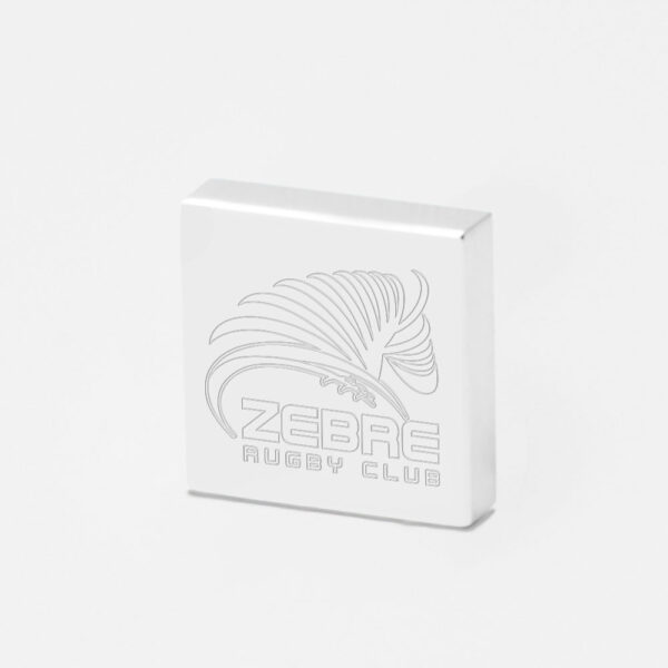 Zebre Rugby Engraved Lapel Pin