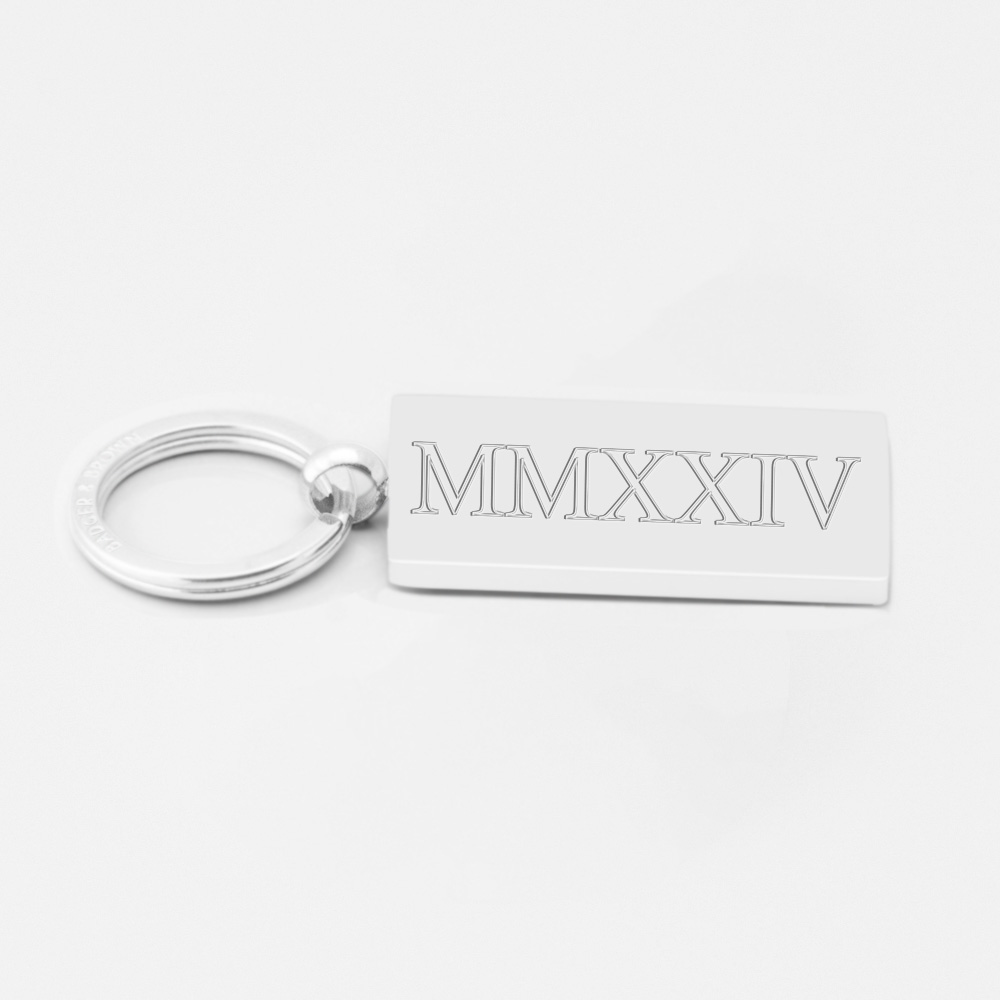roman-numerals-engraved-keyring