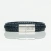 Brown-Quilted-Style-Leather-Bracelet-front-engraved