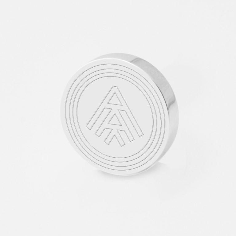 Andorra Football-Engraved-Football-Lapel-Pin