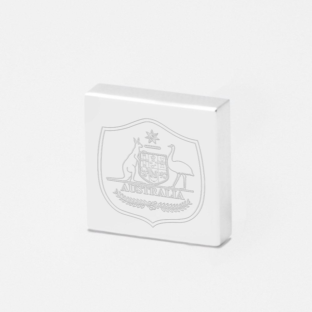 Australia Football-Engraved-Football-Lapel-Pin
